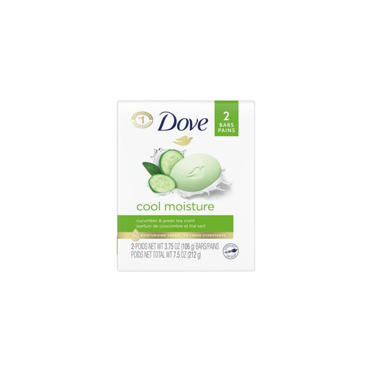 Dove Go Fresh Cool Moisture Beauty Bar (2 bars x 4.25 oz.)