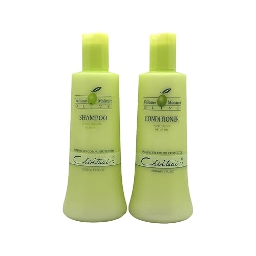 Chihtsai Volume Moisture Olive Shampoo & Conditioner Set (17 Fl.oz)
