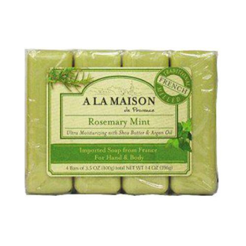 A LA MAISON Rosemary Mint 1x4 Bar Soap, 14 oz