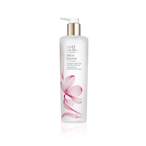 Estée Lauder Micro Essence Treatment Lotion Toner Fresh with Sakura Ferment | Hydrating & Soothing + Skin Barrier Repair, 13.5 Fl Oz