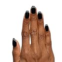 Olive & June Super Stick Mani Press-On Nails | Medium Oval |No Glue Needed | 32 Tab Nails, 16 Sizes, Last Up To 7 Days| Non-Toxic, Easy On-Off Beauty & Personal Care Olive & June