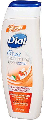 Dial 7-Day Moisturizing Lotion with Shea Butter For Extra Dry Skin, 21 Ounce Bottle