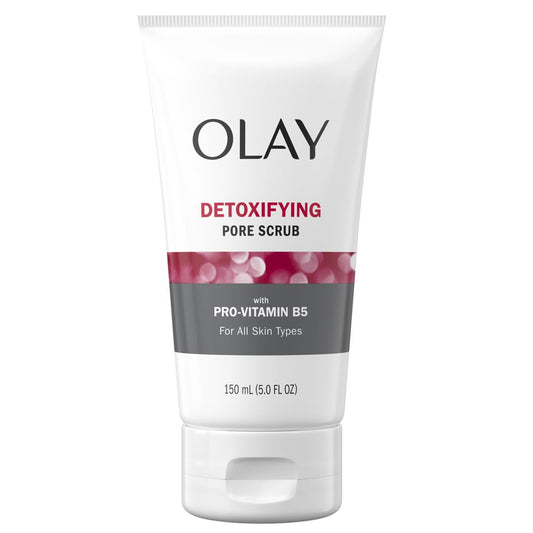 Olay Regenerist Detoxifying Pore Scrub Facial Cleanser, 5 Fl Oz