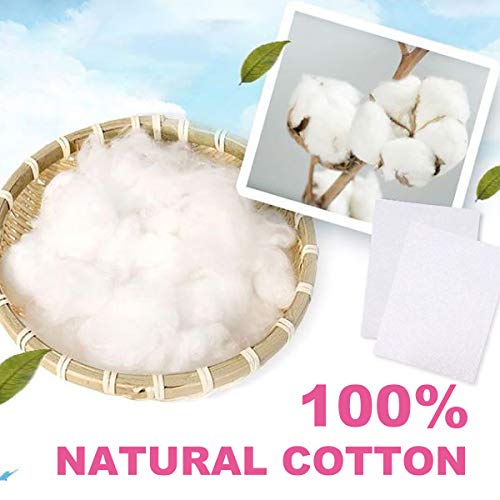 1000 Pcs Gel Nail Polish Remover, Lint Free Nail Wipes Cotton Pad with a Pump Dispenser Bottle Disposable Nail Polish Remover for Soak Off UV Gel
