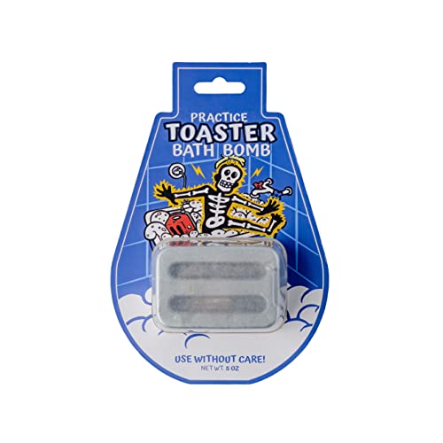 Toaster Bath Bomb - Funny Gag Gift for Adults, Hilarious Office Prank, White Elephant, Secret Santa, Stocking Stuffer for Men, Women, Teens…