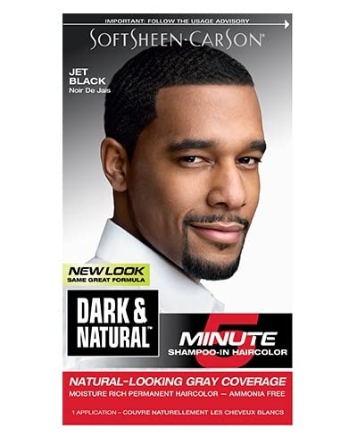 permanent men's hair color jet black