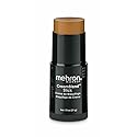 Mehron Makeup CreamBlend Stick | Face Paint, Body Paint, & Foundation Cream Makeup | Perfect for Halloween .75 oz (21 g) (Dark 0)