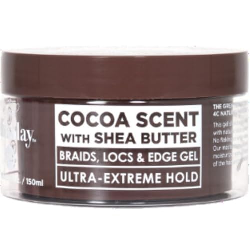 Esha Slick N Slay Braiding Gel - 3-in-1 Braid and Edge - Ultra Extreme Hold for Hair - Hydrating & Conditioning Shining - Fast Dry Locking Gel