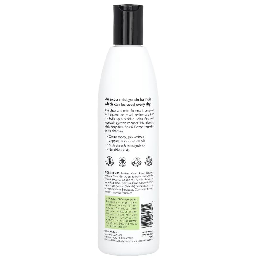 ShiKai Everyday Shampoo, 12 Ounce (Pack of 2)