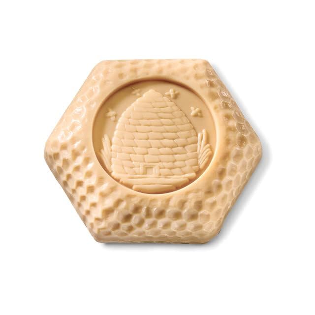 Baudelaire Honey Soaps Fragrances Royal-Jelly Calendula Goat's-Milk Pure-Honey (8 X 1.4oz) Gift-Box 8-Bar
