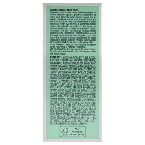 Intral Inner Youth Rescue Serum by Darphin for Unisex - 1 oz Serum