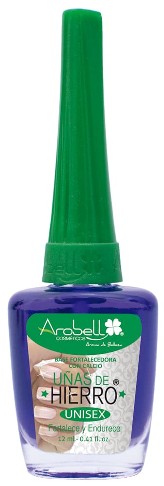 Arobell Iron Nail Hardener, No more brittle nails, for Unisex, 0.4 Ounce