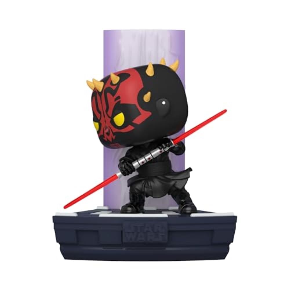 Funko Pop! Deluxe Star Wars: Duel of The Fates - Darth Maul, Amazon Exclusive, Figure 1 of 3