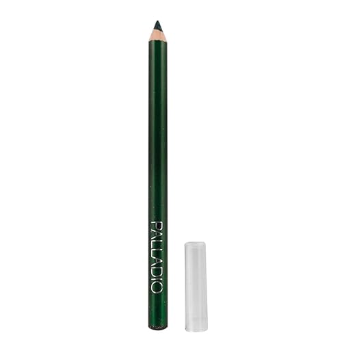 Palladio Glitter Eyeliner Pencil Longlasting Creamy Cosmetic Pencil Shimmer Eye Liner Buttery Smooth Tip Professional Makeup Glittery Pencil