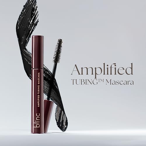 Blinc Amplified Tubing Mascara, Ultra-Longwearing Washable Mascara, Soft-Glam Volumizing, Lengthening and Defining Mascara, 9mL / 0.30 Fl. OZ