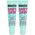 Maybelline Baby Skin Instant Pore Eraser Primer Makeup, Clear, 2 Count
