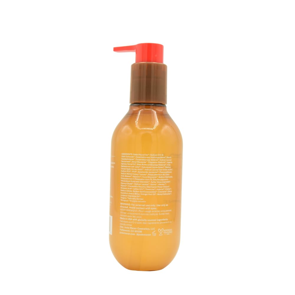Josie Maran Hydrating + Cleansing Argan Body Wash, Topless Tangerine, 8.45 oz