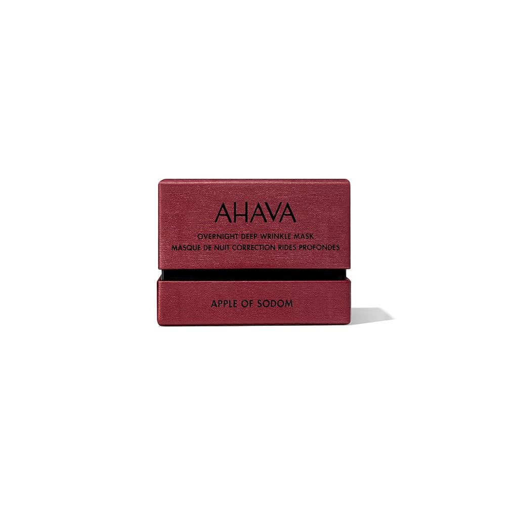 AHAVA Apple of Sodom Overnight Deep Wrinkle Anti-Aging Mask - Nourishing Gel-based Mask to Combat Deep Wrinkles, Restores Skin's Ability to Repair