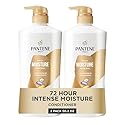 Pantene Conditioner, Daily Moisture Renewal - Pro-V Nutrients for Dry, Color-Treated, Straight to Curly Hair, 72-Hour Hydration & Softness, 25.1 Oz