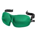 Bucky 40 Blinks No Pressure Solid Eye Mask for Sleep & Travel, Green, One Size