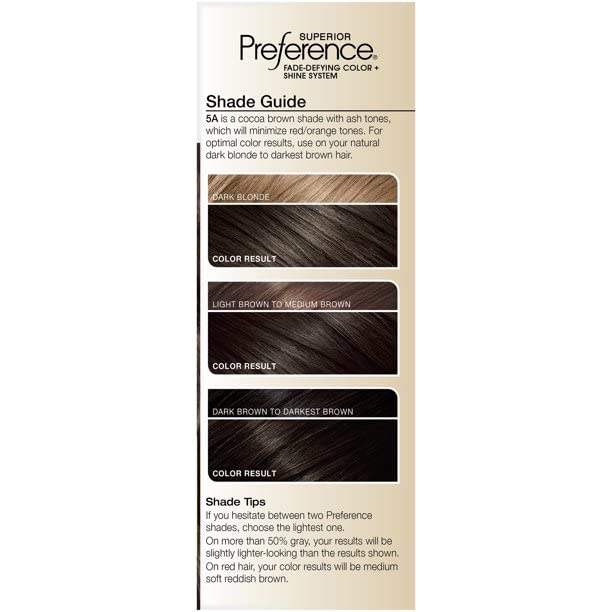 L’Oreal ParisSuperior Preference - 5A Medium Ash Brown (Pack of 3)