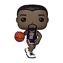 Funko Pop! Jumbo: USA Basketball - Magic Johnson (1992 Team USA Navy Uni) (Special Edition) #125 Vinyl Figure (10"), Blue
