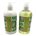 Greenwich Bay Trading Company Garden Collection Bundle: Cucumber Freesia - 16 Ounce Shea Butter Lotion & 16 Ounce Hand Soap