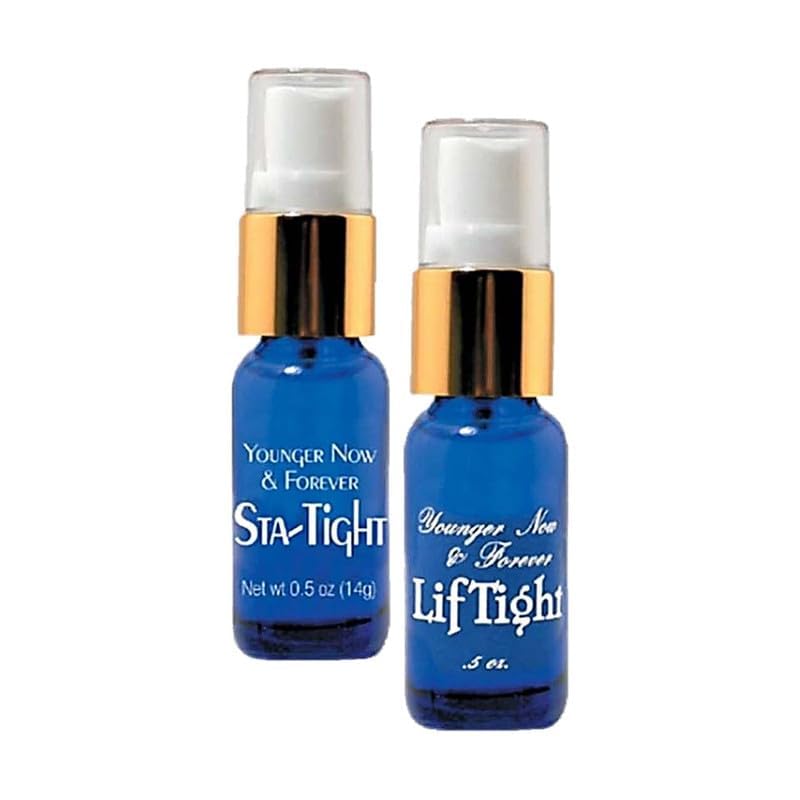 Sta-Tight & LifTight, Anti Aging Serum & Instant Face Lift Serum, The Perfect Duo Helps Reduce Appearance of Fine Lines & Wrinkles Instantly