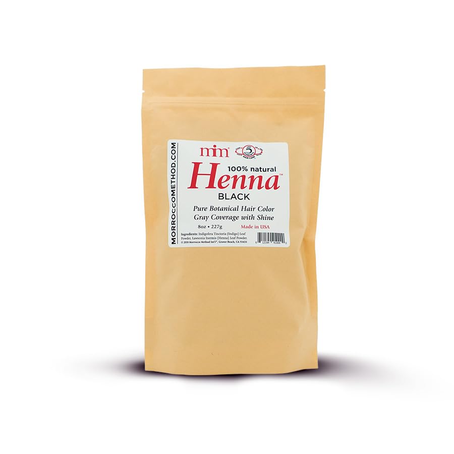 Morrocco Method Henna Hair Dye - Black
