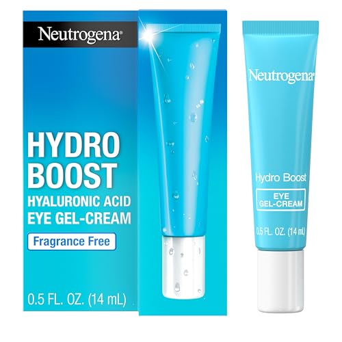 Neutrogena Hydro Boost Under Eye Cream, with Purified Hyaluronic Acid, Keeps Under Eye Area Looking Smooth & Hydrated, Fragrance Free
