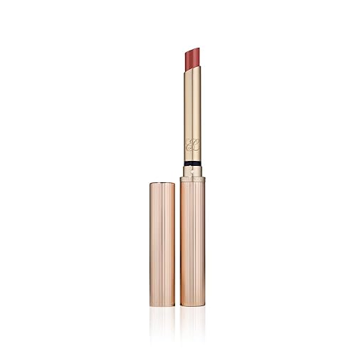 Estée Lauder Pure Color Explicit Long-Lasting Slick Shine Slim Lipstick for Women | Plumping & Hydrating, 404 No Tomorrow