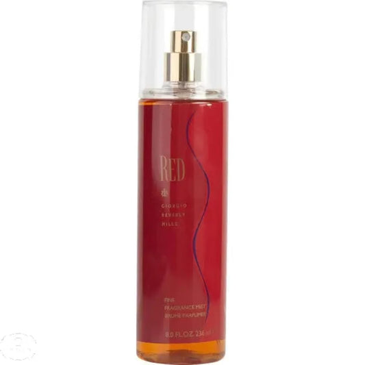 Red By Giorgio Beverly Hills Body Mist 8 Oz