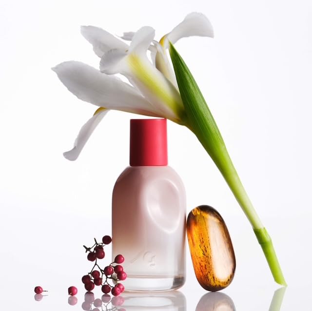 Limit'd Edition Tin You Duo Perfume Gift Set - Eau de Parfum 50 mL + 8 mL Travel Spray, Warm & Sheer Scent with Pink Pepper, Iris & Ambrox