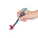 Restaurantware Perfect Point 6.3 Inch Food Tweezers 1 Straight Kitchen Tweezers - Fine Point Serrated Tips For Precision Blue Stainless Steel Cooking