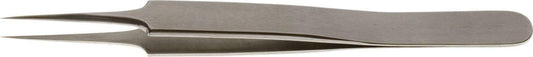 EMS 0302-5-CO Tweezer, 5 INOX 02 Alloy, Positive Action, Electronic Grade, Epoxy Coated, Super Thin Tip, 110 mm Height Beauty and Personal Care Electron Microscopy Sciences