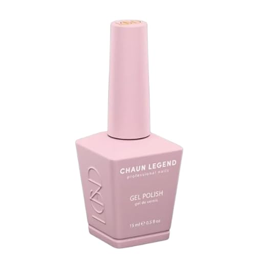 Chaun Legend UV LED Gel Nail Polish 0.5 Ounce Long Lasting, Bubble Free, Quick Dry High Shine, She Dusty LG5083 (blush pink) Beauty & Personal Care Chaun Legend Professional Nails