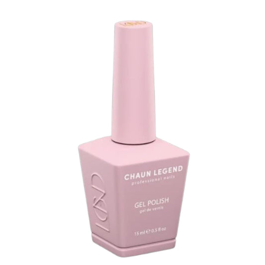 Chaun Legend UV LED Gel Nail Polish 0.5 Ounce Long Lasting, Bubble Free, Quick Dry High Shine, She Dusty LG5083 (blush pink) Beauty & Personal Care Chaun Legend Professional Nails