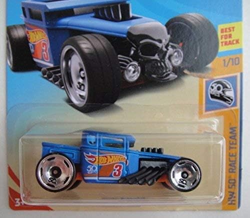 Hot Wheels HW 50 RACE TEAM 1/10, BLUE BONE SHAKER 258/365