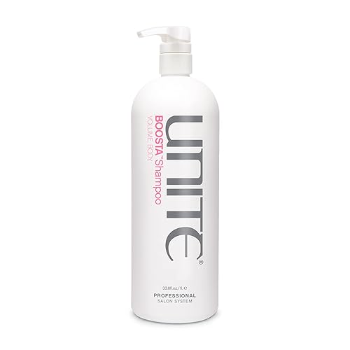 UNITE Hair - BOOSTA Shampoo - Volumizing, Sulfate-Free Shampoo for Fine, Limp Hair - Adds Volume, Body & Shine, Safe for Extensions, Vegan