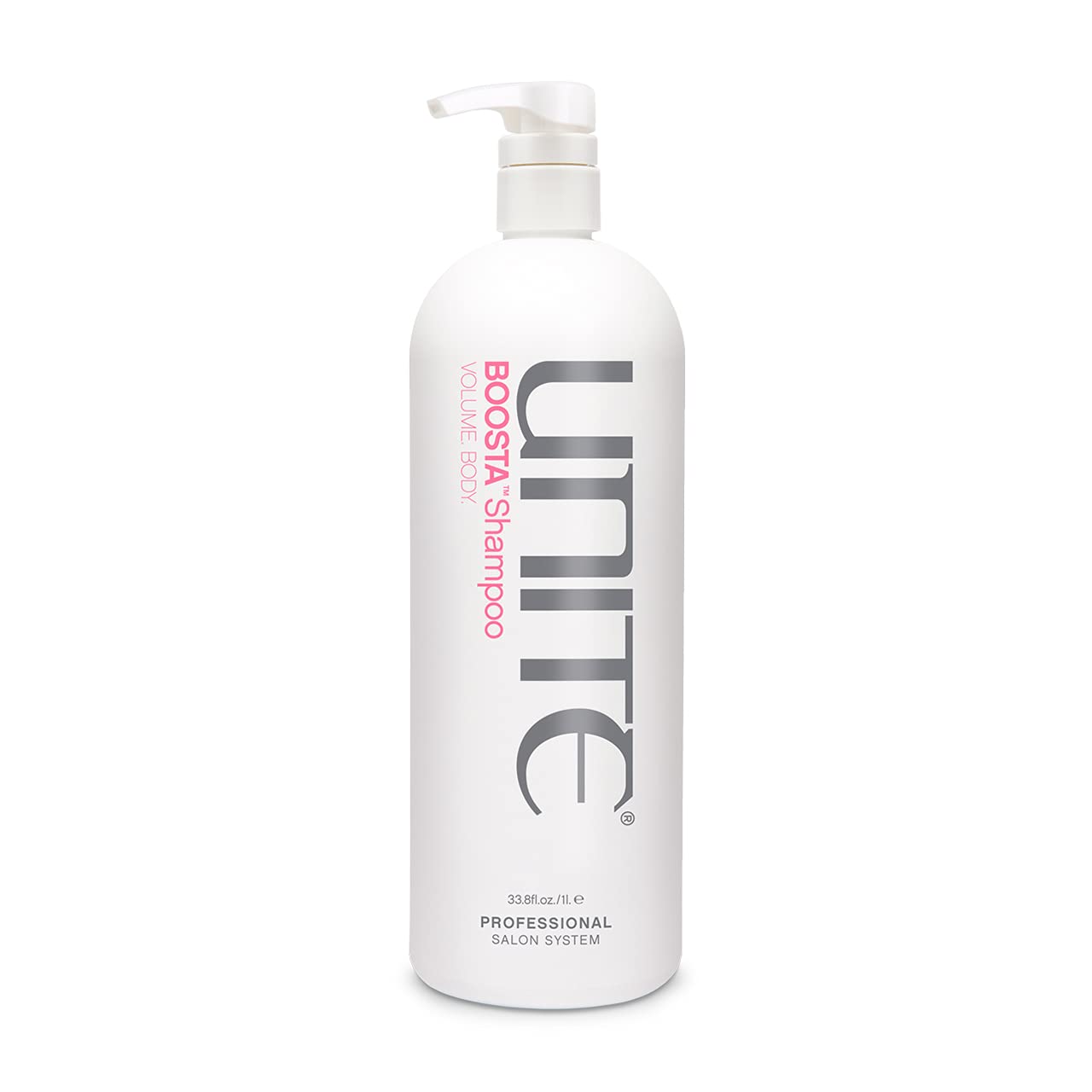 UNITE Hair - BOOSTA Shampoo - Volumizing, Sulfate-Free Shampoo for Fine, Limp Hair - Adds Volume, Body & Shine, Safe for Extensions, Vegan