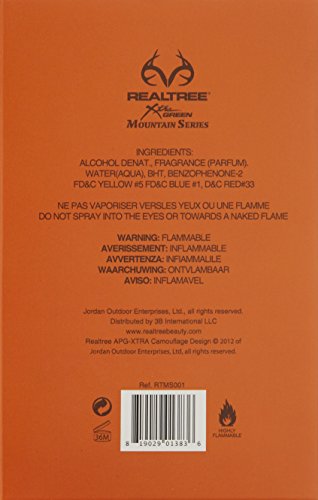 Realtree Mountain Series for Him 3.4oz EDT Spray