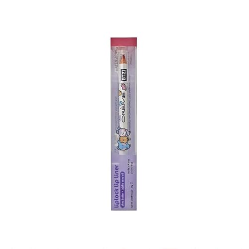 The Crème Shop BT21 Minini Liplock Lip Liner Shea Butter and Jojobo Seed Oil, True Pink