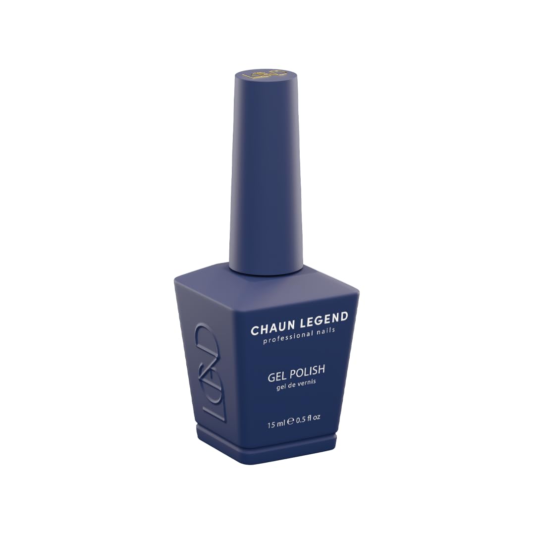 Chaun Legend Gel Nail Polish | Getting' Figgy With It LG5180 (cobalt navy) | Soak Off UV LED Cure Gel Polish High Gloss 15ml Beauty & Personal Care Chaun Legend Professional Nails