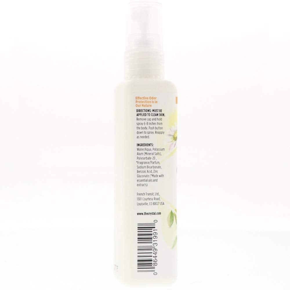 Crystal Essence Mineral Deodorant Spray, Chamomile & Green Tea 4 oz (Pack of 6) Beauty and Personal Care Crystal Essence