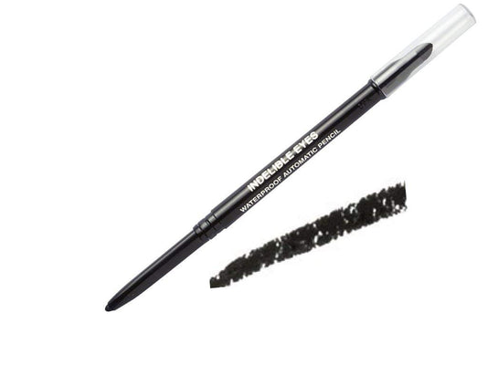 Indelible Eyes Smooth Waterproof Gel Eyeliner - PITCH BLACK - Smudge proof - Ultra Smooth - Super Easy - Long lasting - Blender tip - Longwear - no