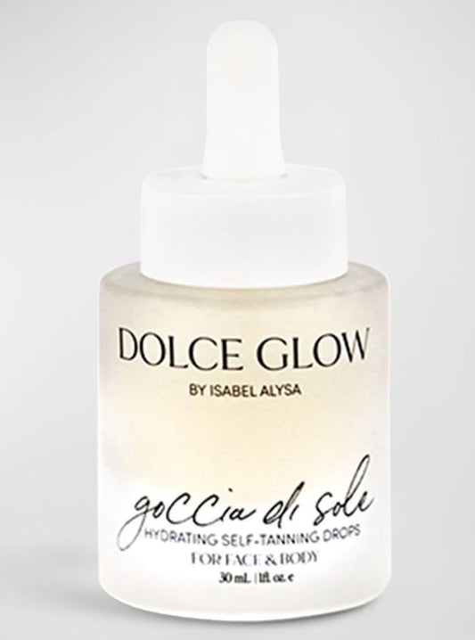 DOLCE GLOW Goccia De Sole Hydrating Tanning Drops Face And Body, 1 oz. Beauty & Personal Care Dolce Glow