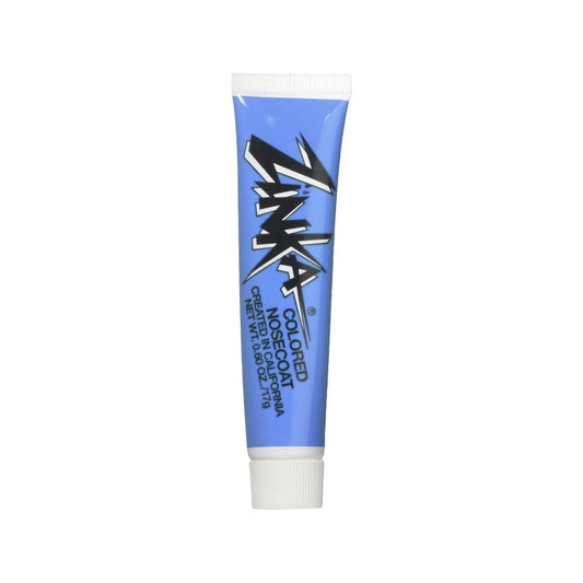 Zinka Colored Zinc Oxide Sunblock - High Zinc Formula for Nose and Face, Water & Sweat Resistant, Blue