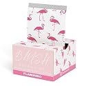 Flamingo Design Hair Salon Pop Up Foils, Aluminum Foil Sheets for Highlighting and Coloring, Salon Hair Foils, 5"x10.75", 500 Foil Sheets