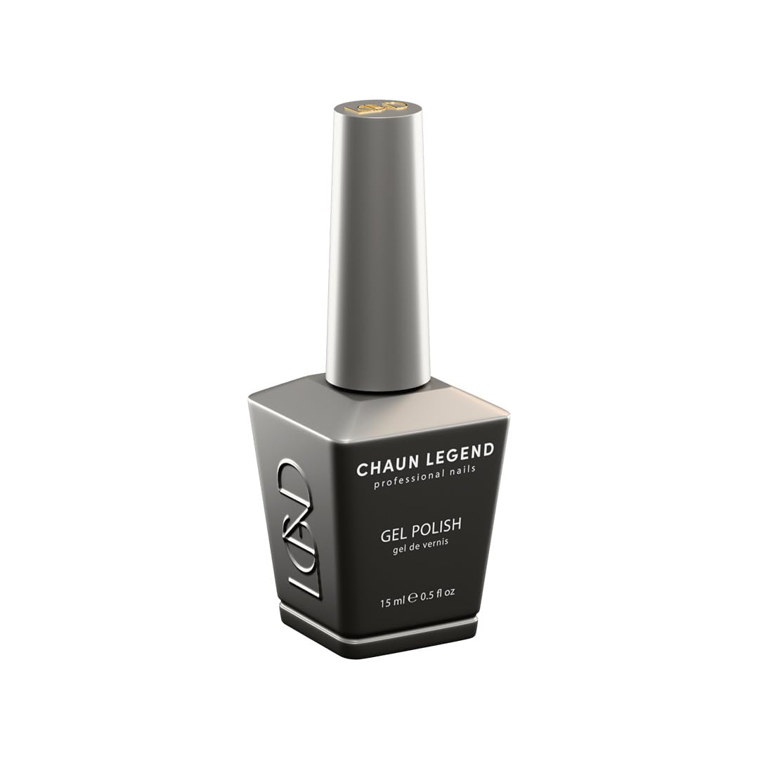 Chaun Legend Gel Nail Polish | Ice Me Out LG5240 (chrome silver) | Soak Off UV LED Cure Gel Polish High Gloss 15ml Beauty & Personal Care Chaun Legend Professional Nails