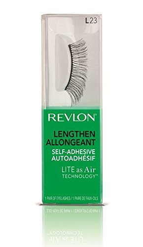 Revlon Lengthen Self-Adhesive Eyelashes, L23, 3 pc